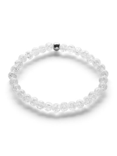 Bransoletka z kryształem górskim